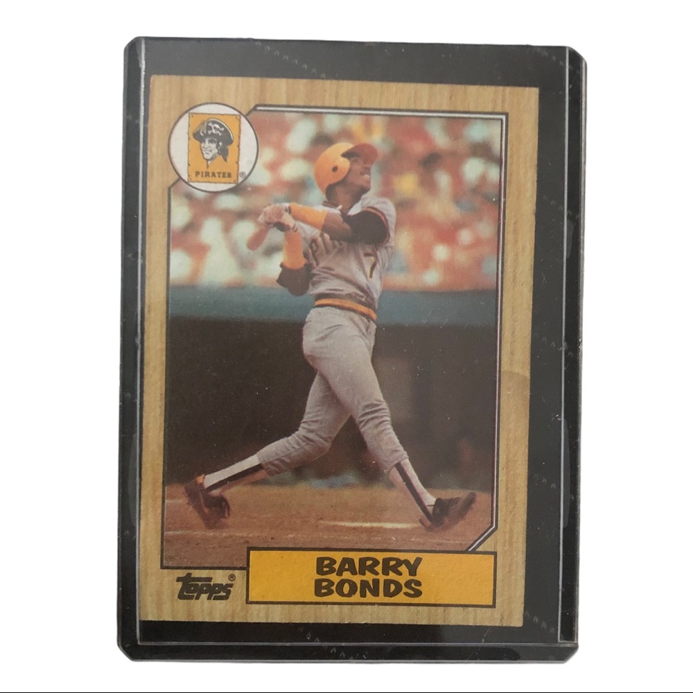 Barry Bonds Pirates 1987 Topps #320 Rookie Card